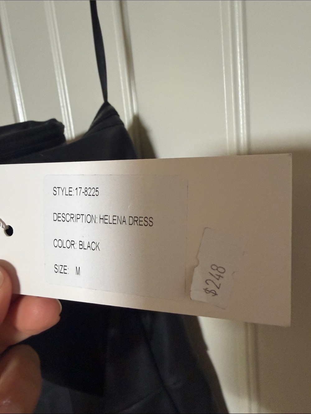 Ronny Kobo Helena Strapless Black Mini Dress NWT - Picture 6 of 13